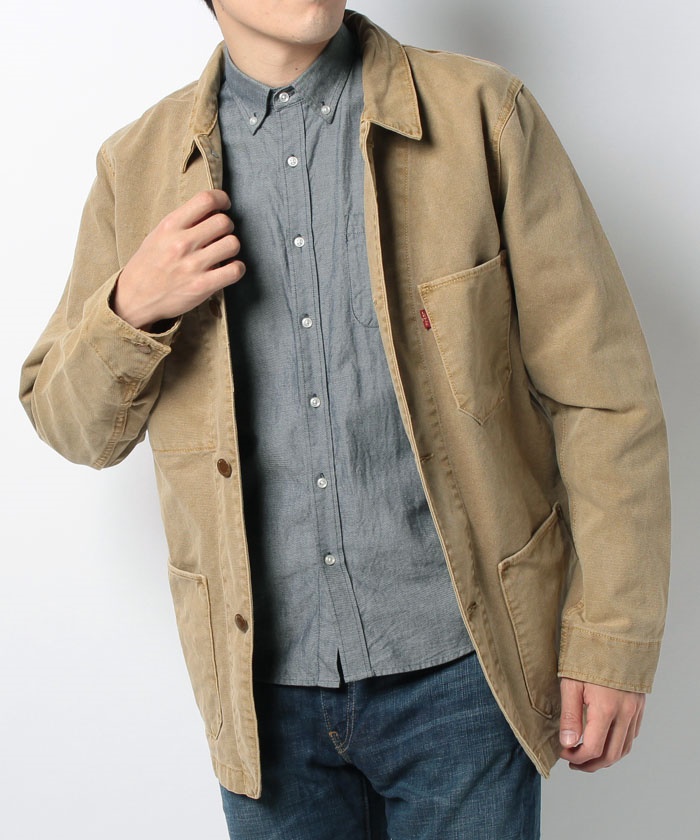 levi's sherpa engineer's coat