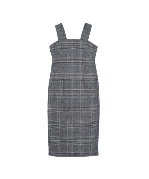 グレンチェックタイトワンピ リエディ Re Edit Magaseek