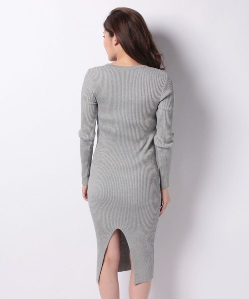 バックスリットニットワンピース スタイルブロック レディース Styleblock Magaseek