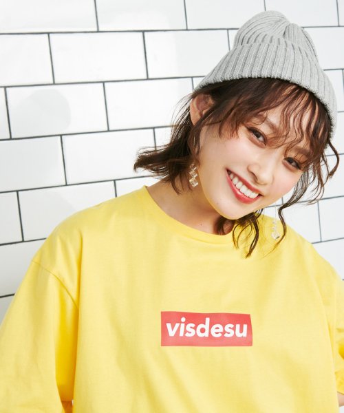 VIS(ビス)/【ViS×高橋愛】visdesuロゴTシャツ/img08