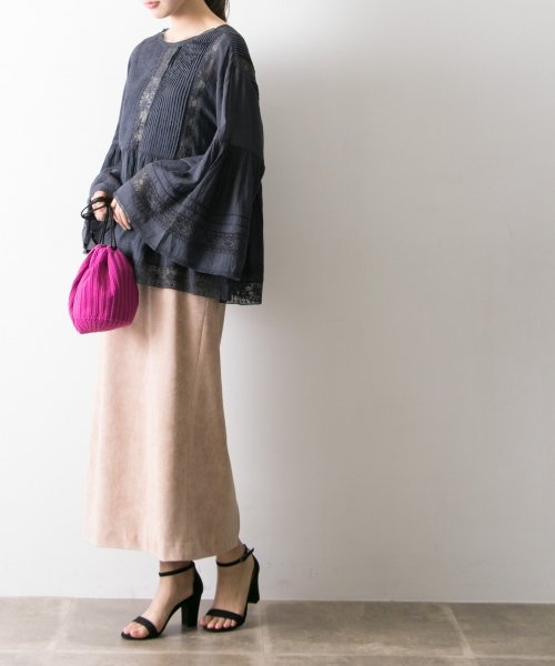 URBAN RESEARCH(アーバンリサーチ)/ne Quittez pas　LACE/VOIL V NECK TOP/img11