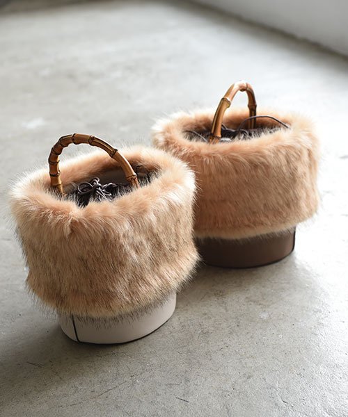 marjour(マージュール)/BAMBOO FUR BAG/img03