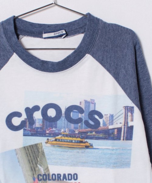 crocs(KIDS WEAR)(クロックス（キッズウェア）)/CROCSプリント長袖Tシャツ/img02