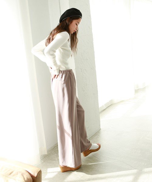 marjour(マージュール)/RELAX　SEMI　WIDE　PANTS/img03