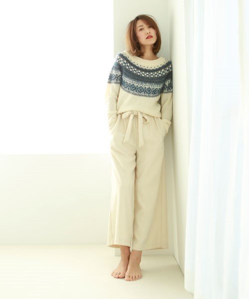 marjour(マージュール)/NORDIC　KNIT/img01