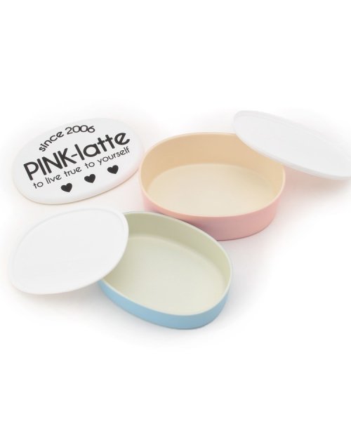 PINK-latte(ピンク　ラテ)/小判型ランチボックス/img02