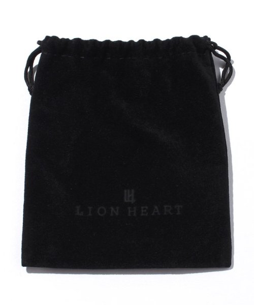 LION HEART (ライオンハート)/LH－1 WEB限定 ナチュラルダブルリングネックレス/BK/img09