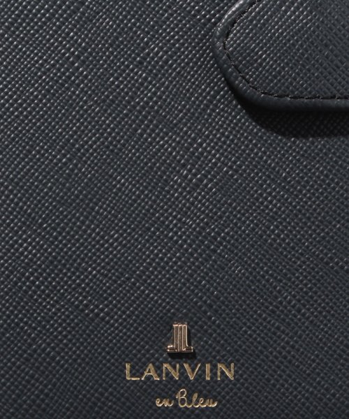 LANVIN en Bleu(BAG)(ランバンオンブルー（バッグ）)/リュクサンブール iPhoneX 手帳型モバイルケース/img04