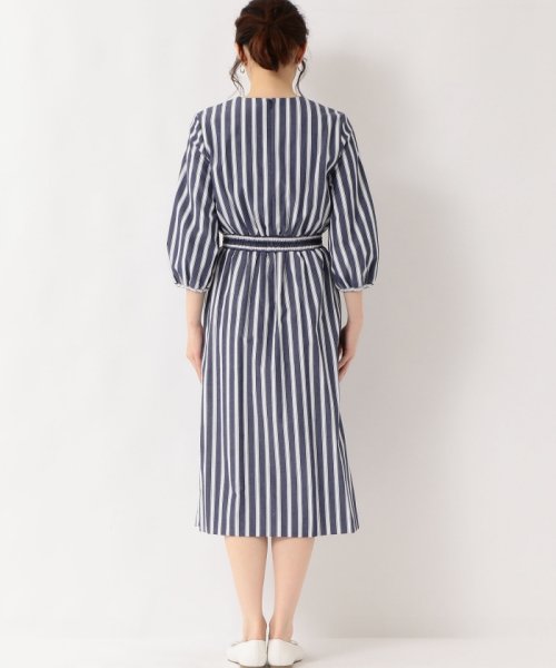 Kfc Tavii ストライプ キリカエ ワンピース グリーンレーベルリラクシング Green Label Relaxing Magaseek