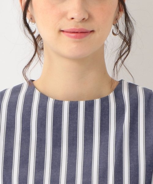 Kfc Tavii ストライプ キリカエ ワンピース グリーンレーベルリラクシング Green Label Relaxing Magaseek