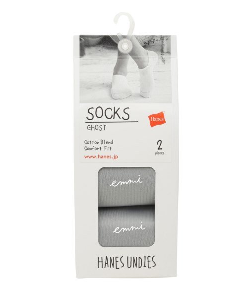 OTHER(OTHER)/【Hanes】2P GHOST SOCKS/emmi/img04