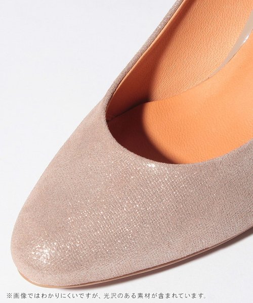 ラウンドトゥプレーンパンプス 