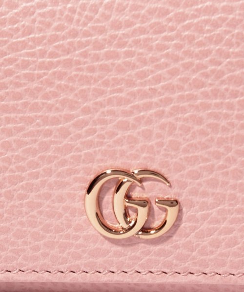 GUCCI(グッチ)/【GUCCI】プチ　マーモント　/　　三つ折りウォレット　【PERFECT　PINK】/img06