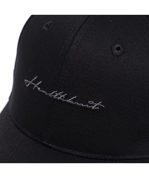 healthknit(ヘルスニット)/Healthknit ツイル刺繍キャップ メンズ 帽子 CAP ベースボールキャップ ロゴ 刺繍 ワンポイント ユニセックス ブランド ホワイト ブラック タイ/img01
