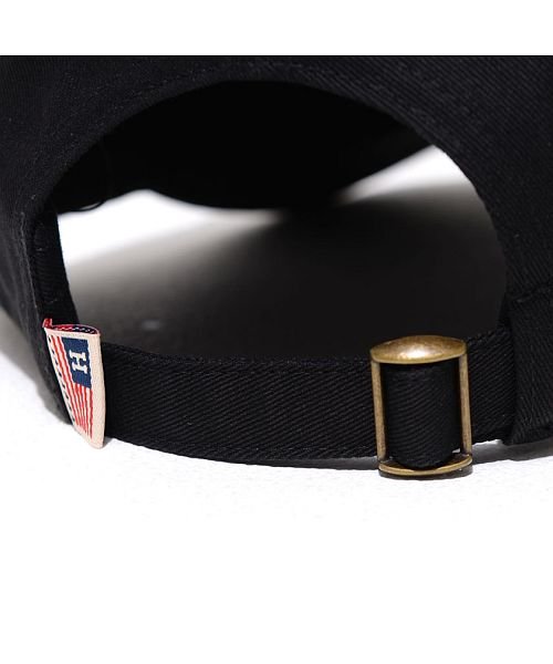 healthknit(ヘルスニット)/Healthknit ツイル刺繍キャップ メンズ 帽子 CAP ベースボールキャップ ロゴ 刺繍 ワンポイント ユニセックス ブランド ホワイト ブラック タイ/img04