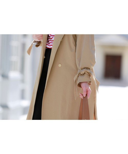 marjour(マージュール)/RIBBON　CUFF　TRENCH　COAT/img07