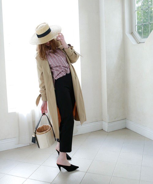 marjour(マージュール)/RIBBON　CUFF　TRENCH　COAT/img08