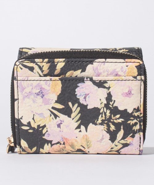 rienda(BAG)(リエンダ（バッグ）)/【rienda】VINTAGE　ROSE　FLOWER　PRINT　三つ折り財布/img02