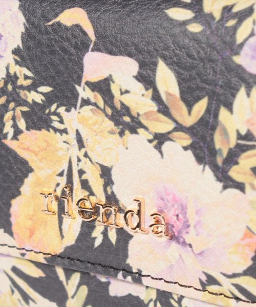 rienda(BAG)(リエンダ（バッグ）)/【rienda】VINTAGE　ROSE　FLOWER　PRINT　三つ折り財布/img06