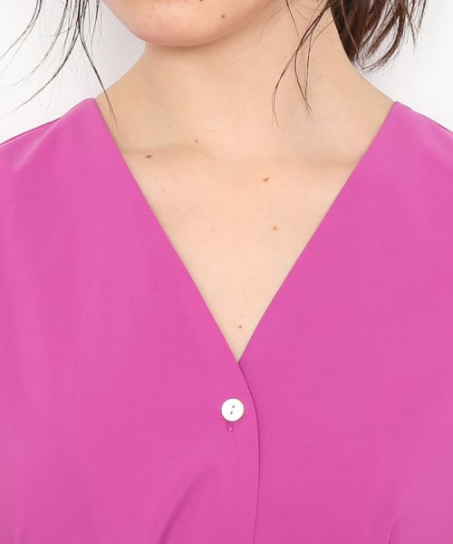 セール 70 Off ロングｖネックワンピース アダム エ ロペ Adam Et Rope Magaseek