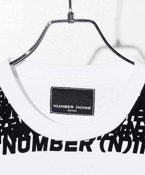 セール Number N Ine Denim ナンバーナインデニム アッパーロゴプリント Tシャツ Numbernine Denim Numbernine Denim Magaseek