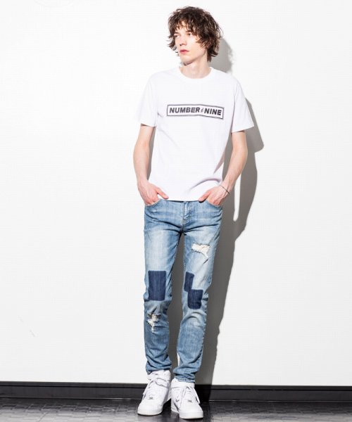 セール】NUMBER (N)INE DENIM(ナンバーナインデニム) パッチ加工付 