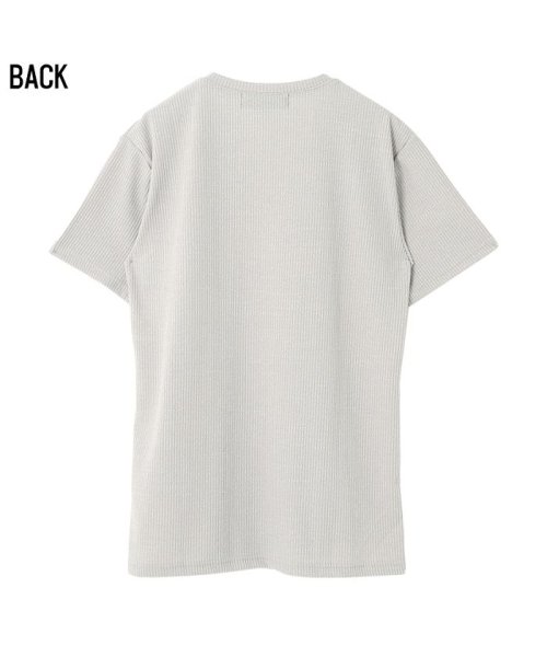 CavariA(キャバリア)/CavariA【キャバリア】スモールテレコVネック半袖Tシャツ/img16