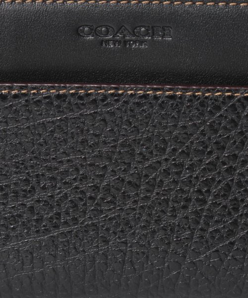 COACH(コーチ)/COACH OUTLET F12130 BLK ラウンドファスナー長財布/img04