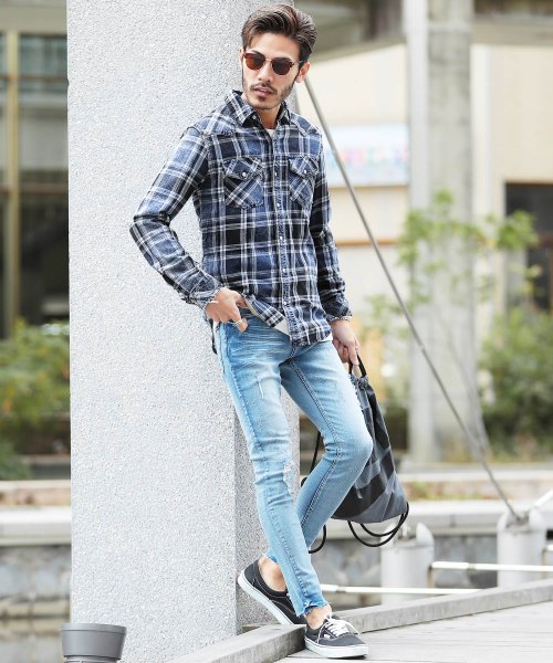 セール インディゴ チェック ウエスタンシャツ シャツ メンズ チェックシャツ ネルシャツ ジギーズショップ Jiggys Shop Magaseek セール インディゴ チェック ウエスタンシャツ シャツ メンズ チェックシャツ ネルシャツ ジギーズショップ Jiggys Shop Magaseek