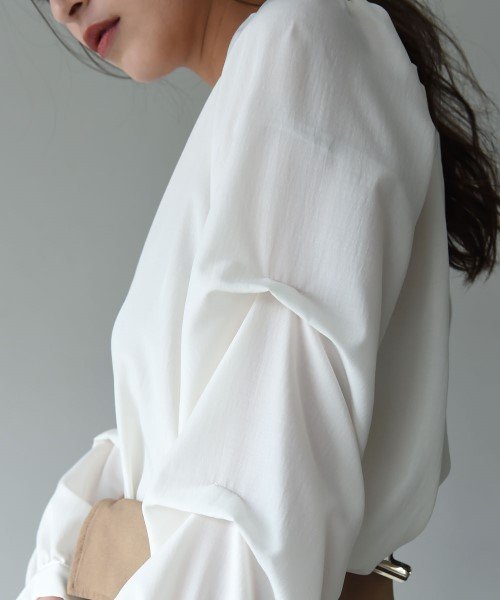 marjour(マージュール)/SMOCKING BLOUSE/img08