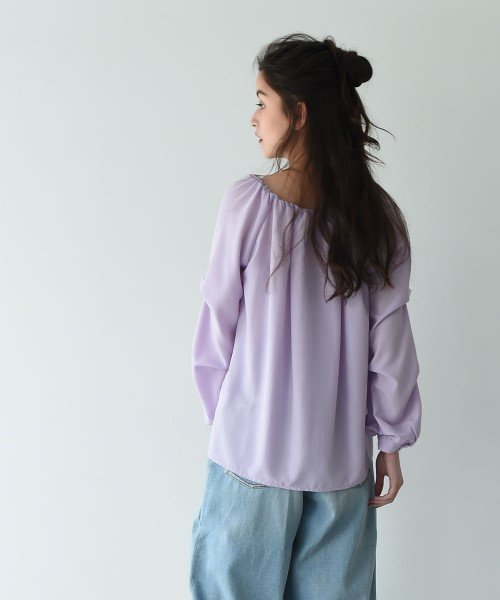 marjour(マージュール)/SMOCKING BLOUSE/img16