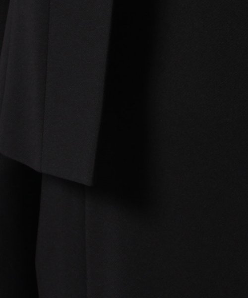 form forma(フォルムフォルマ)/【オールシーズン・喪服・礼服・冠婚葬祭】ノーカラージャケット&前開きセミフレアワンピース セットアップスーツ/img13