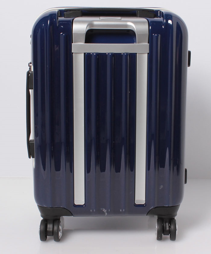 ベネトンフロントオープングラデーションキャリーケース・スーツケース機内持込可容量約33LTSAロック