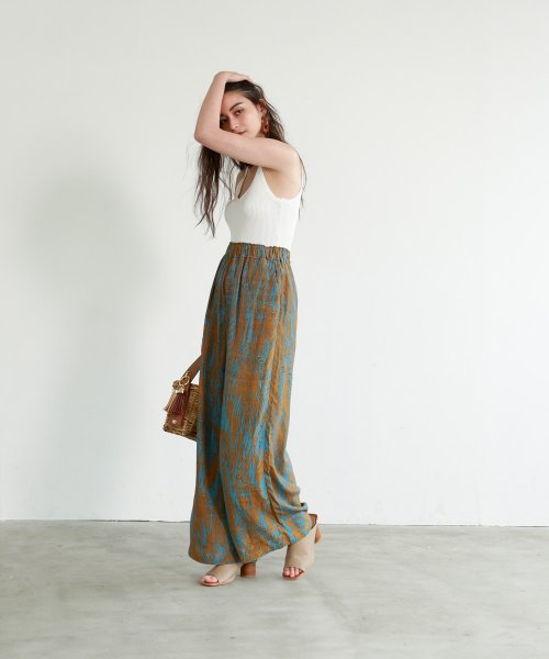 marjour(マージュール)/RESORT WIDE PANTS/img02