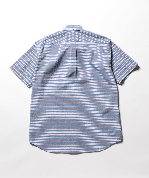 NOLLEY’S goodman(ノーリーズグッドマン)/クジラ刺繍半袖ボタンダウンシャツ/img01