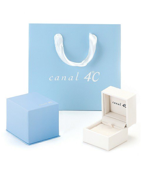 Canal ４℃(Canal ４℃)/K18ホワイトゴールド ダイヤモンド ネックレス/img02