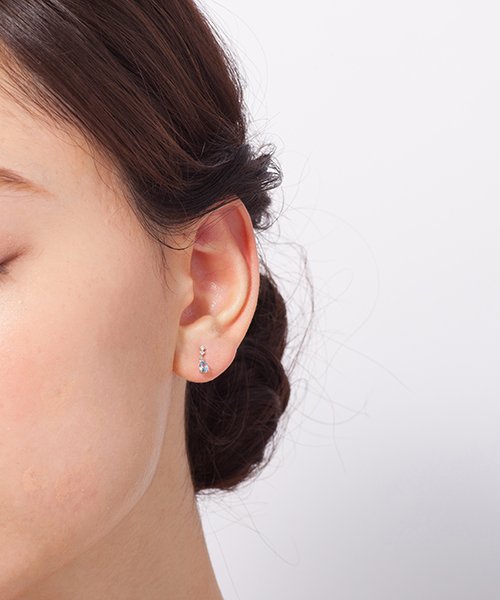 K10ホワイトゴールドピアス Otiumberg. Roscida Drop Hoops ピアス E1798819278(13728円)