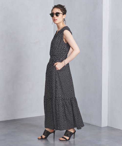 セール 30 Off Uwsc ドット ノースリーブ マキシワンピース ユナイテッドアローズ United Arrows Magaseek