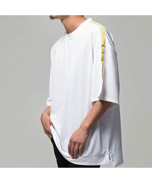 VICCI(ビッチ)/VICCI【ビッチ】サイドラインビッグシルエットクルーネック半袖Tシャツ/img03