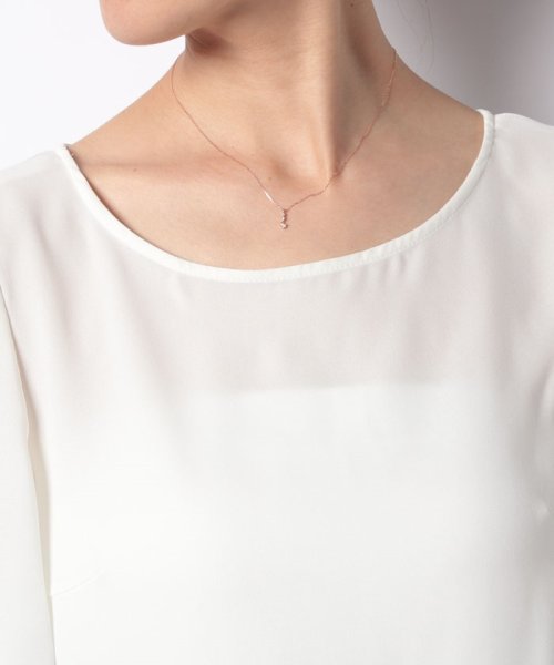 K10ピンクゴールドネックレス 