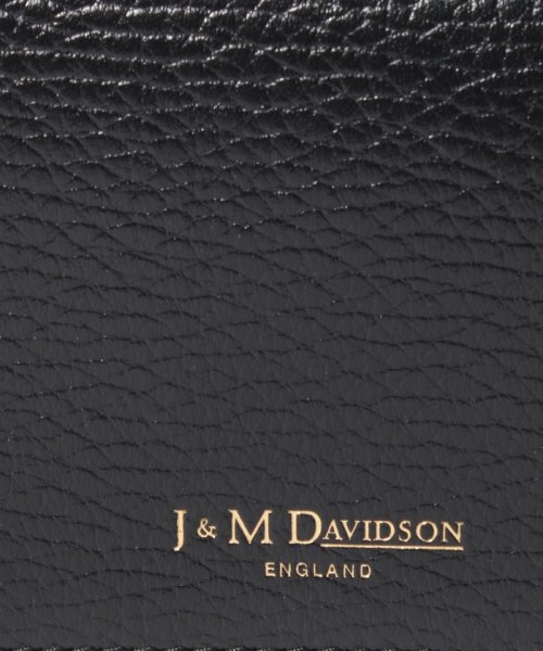 J&M DAVIDSON(ジェイアンドエム　デヴィッドソン)/【J&M DAVIDSON】二つ折り ミニ財布 / ONE FOLD WALLET 【BLACK】/img05