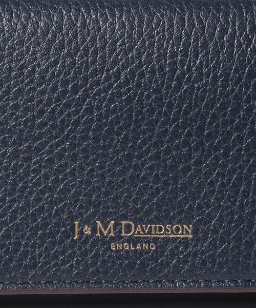 J&M DAVIDSON(ジェイアンドエム　デヴィッドソン)/【J&M DAVIDSON】二つ折り ミニ財布 / ONE FOLD WALLET 【NEW NAVY】/img05