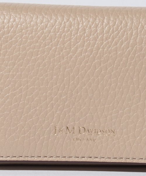 J&M DAVIDSON(ジェイアンドエム　デヴィッドソン)/【J&M DAVIDSON】二つ折り ミニ財布 / ONE FOLD WALLET 【SAHARA BEIGE】/img05