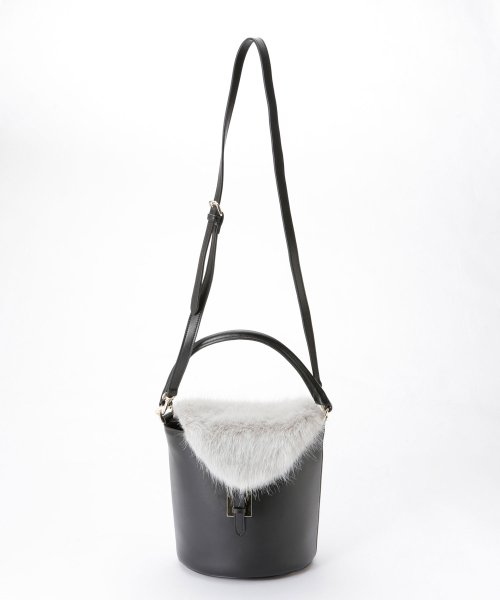 nano・universe(ナノ・ユニバース)/tov/FUR FLAP BUCKET BAG/img12