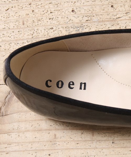 coen(coen)/【2018ＦＷ新作】バレエシューズ/img03