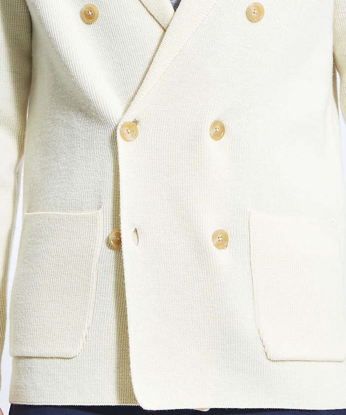 【Recency of Mine】EXTRA FINE WOOLニットダブルジャ