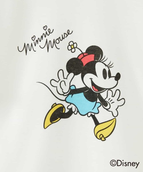 a.v.v(KID'S)(アー・ヴェ・ヴェキッズ)/[100－130]DISNEY(ディズニー)/袖フリルカットソー[WEB限定サイズ]/img03