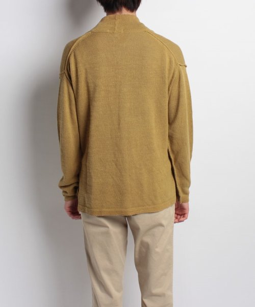 JOURNAL STANDARD MEN(ジャーナルスタンダードメンズ)/【J.S.Homestead】WASHI－COTTON No Collar Cardigan Knit/img02