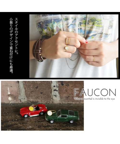 and it_(アンドイット)/【FAUCON】スマイルモチーフリング/img04