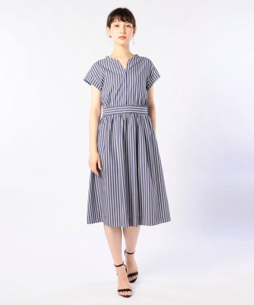 セール ストライプシャツワンピース ノーリーズ Nolley S Magaseek